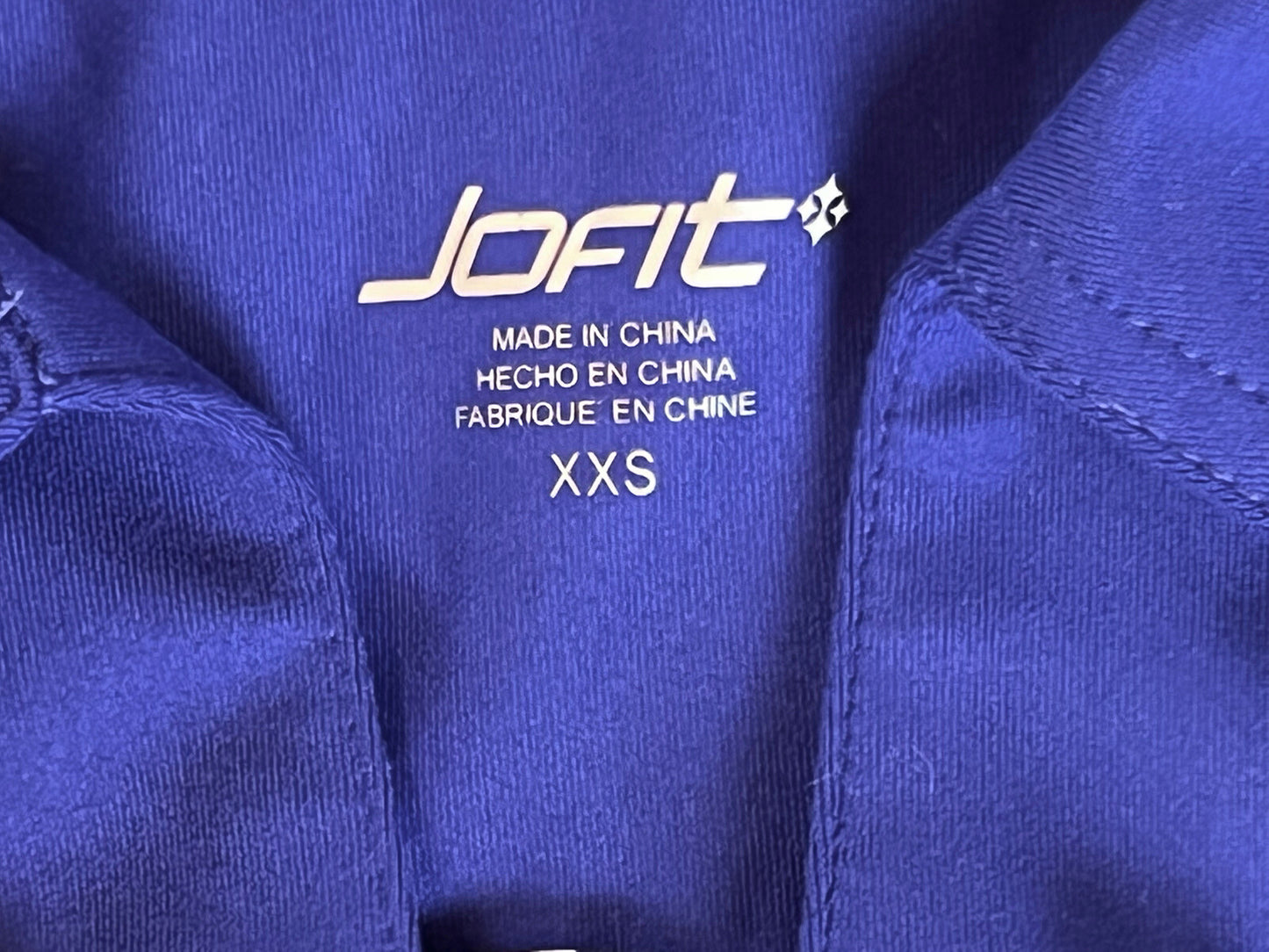 JOFIT WOMEN'S Top Blue GOLF Lace Up SHIRT SZ XXS (16)