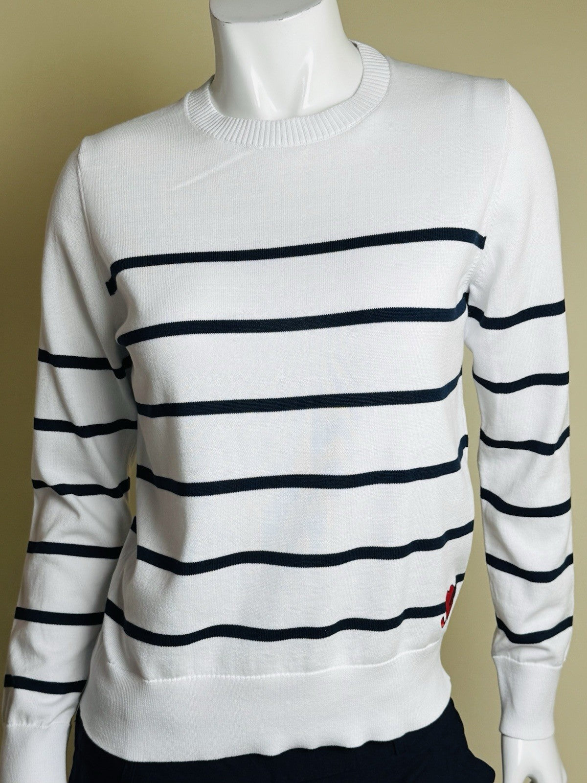 Puma Women's Golf Striped Sweater Size S.   (B.038/2)