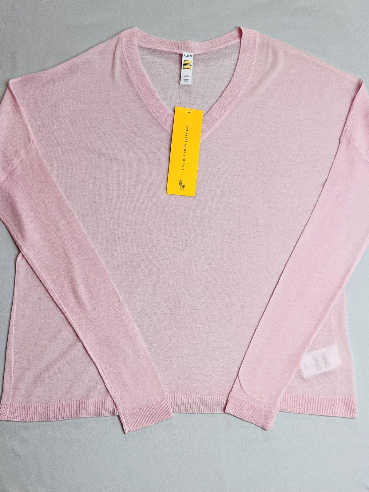 Lole Women’s Golf Wool Cashmere Long Sleeve Top Base layer Size XS