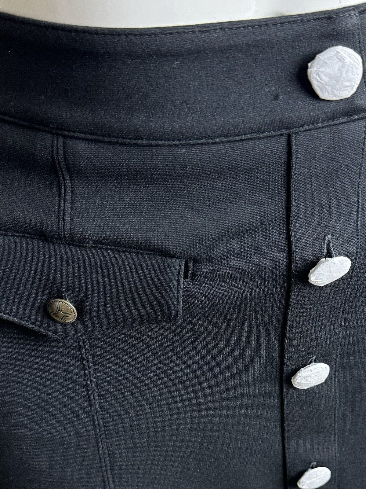 $99 Lauren Ralph Lauren Women’s Black Skirt Sz L    (B.105)