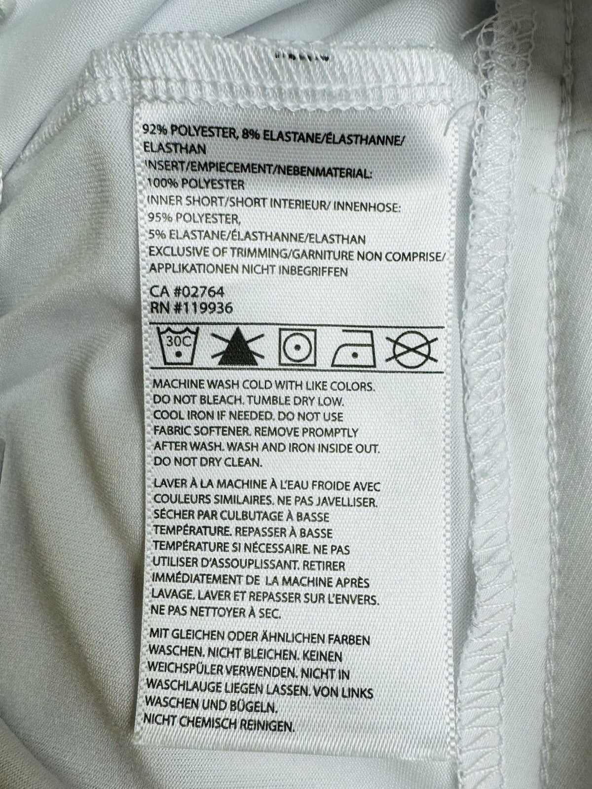 Nivo by Lanctot Women's White Active Golf Skort Skirt Size XS  Pocket. (B.18)