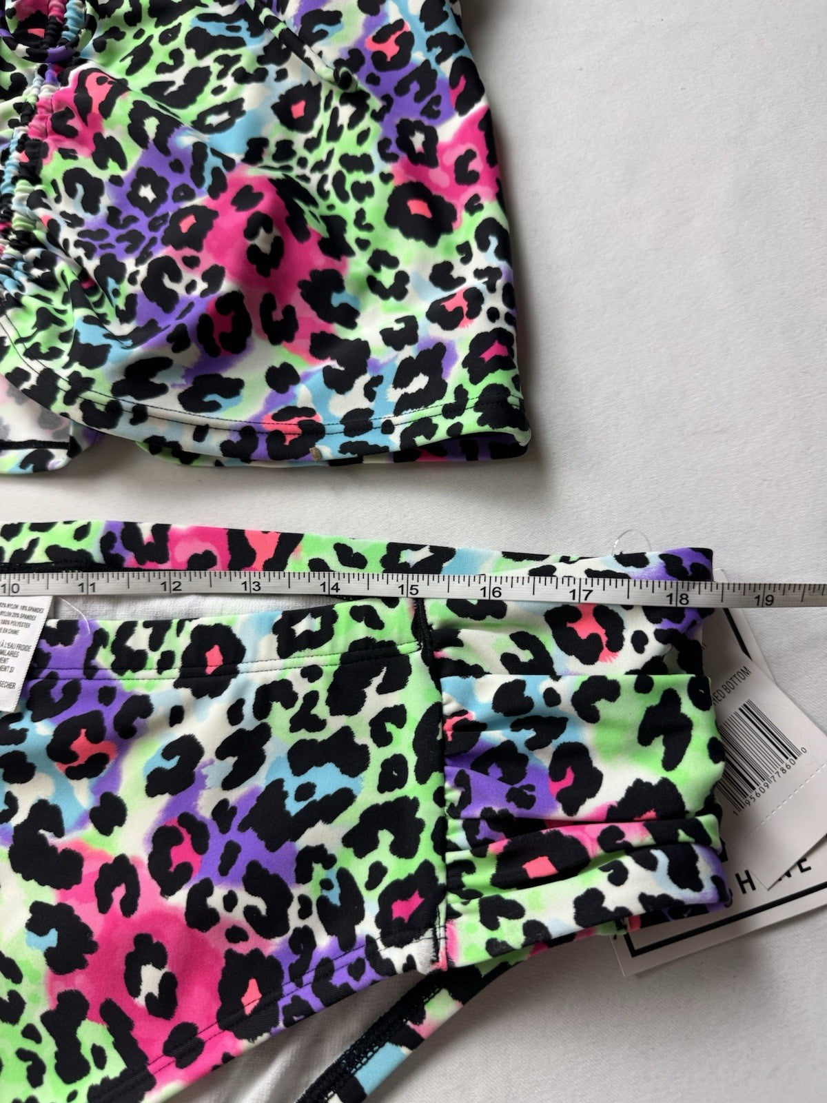 California Sunshine Bralette Bikini Top Sz S Hipster Bottom Size 14   (B.152)