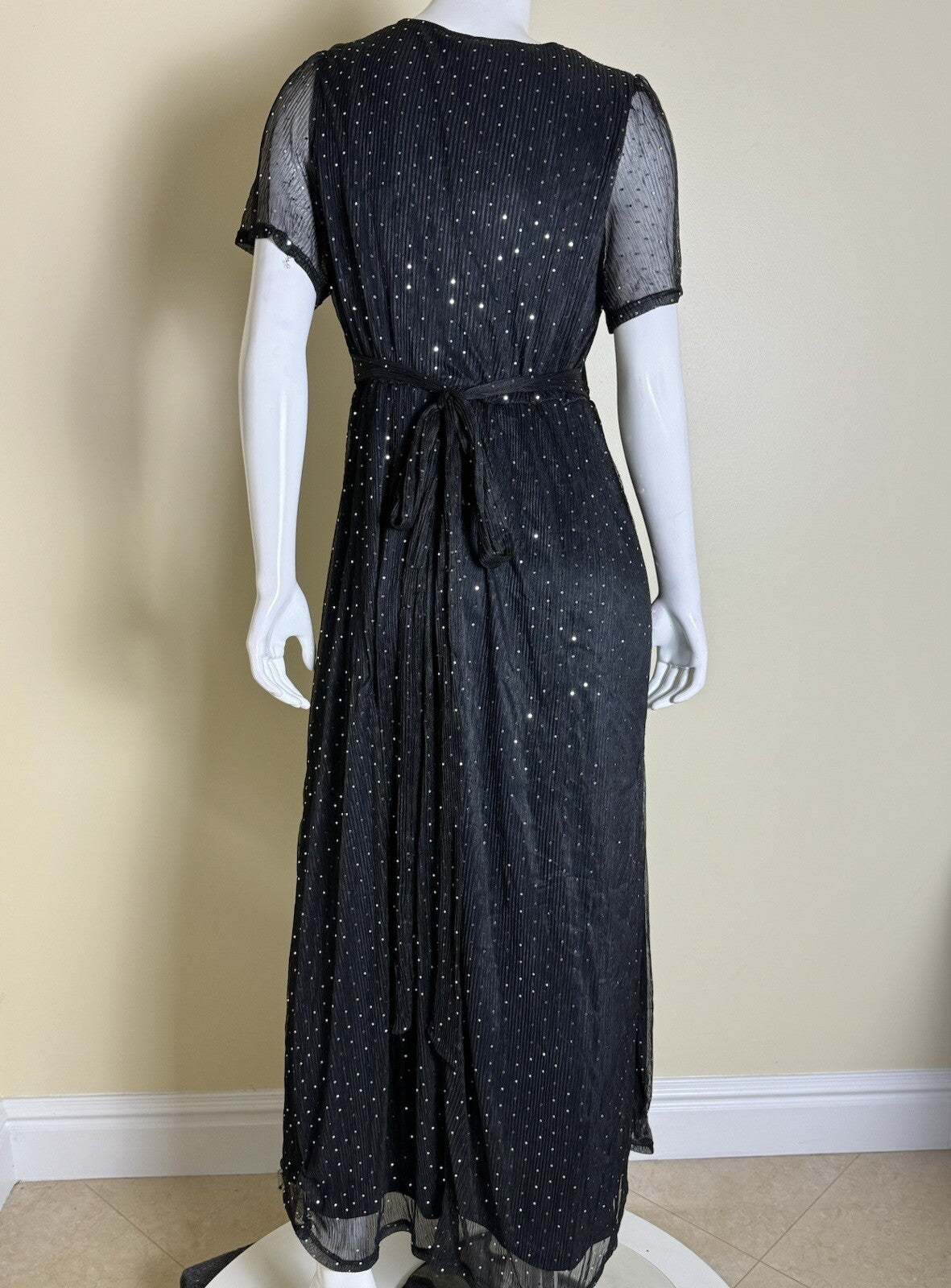 Simplee Women’s Maxi Dress Short Sleeve Sz L (59)