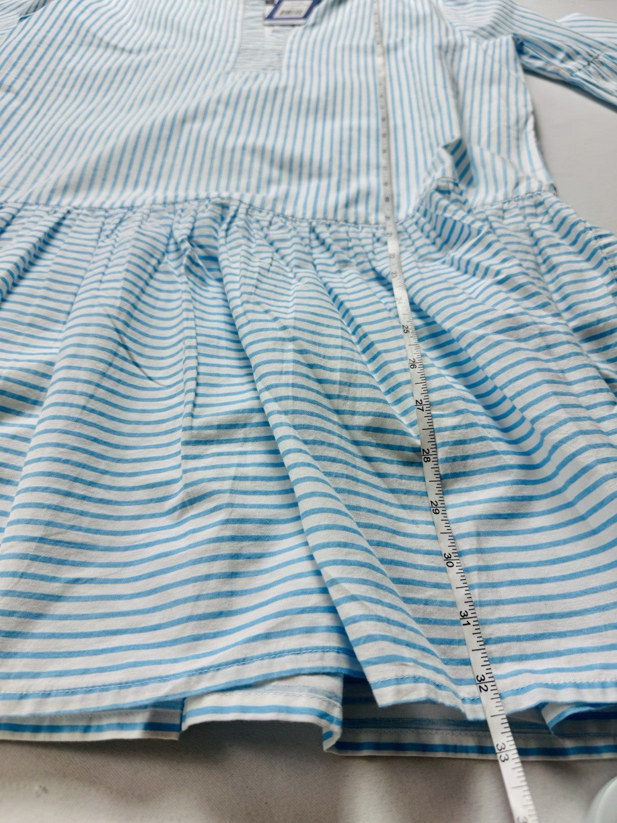 ADDISON BAY Women's Stripes Flared Dress Sz S. (B.158)