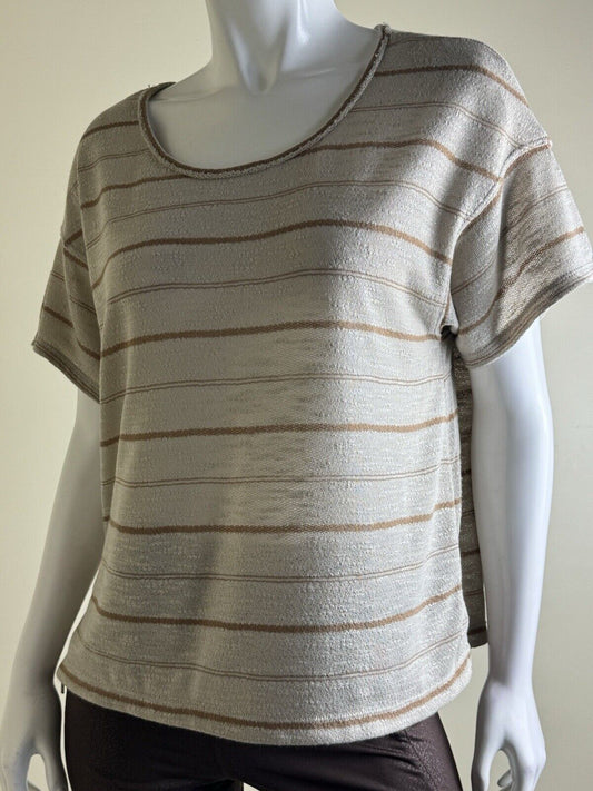 $98 Max Studio Women’s Top Sz S Blouse Shirt  (B.86)