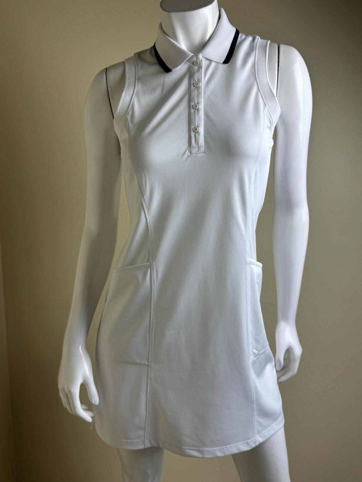 Puma Women’s Polo Dress White Sz S  (B.137/3)