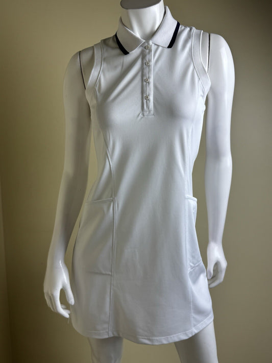 Puma Women’s Polo Dress White Sz S  (B.137/3)