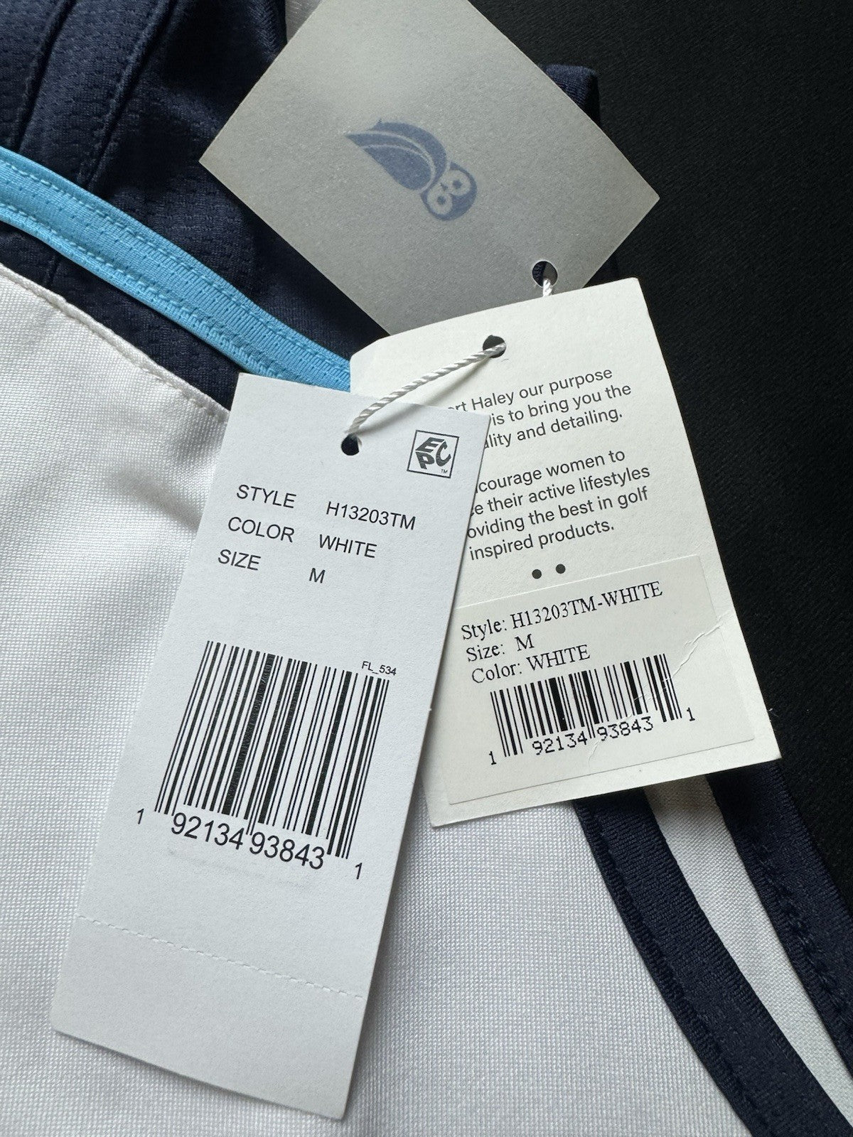 Sport Haley Women's Top Golf Shirt Sz M   (B.153)