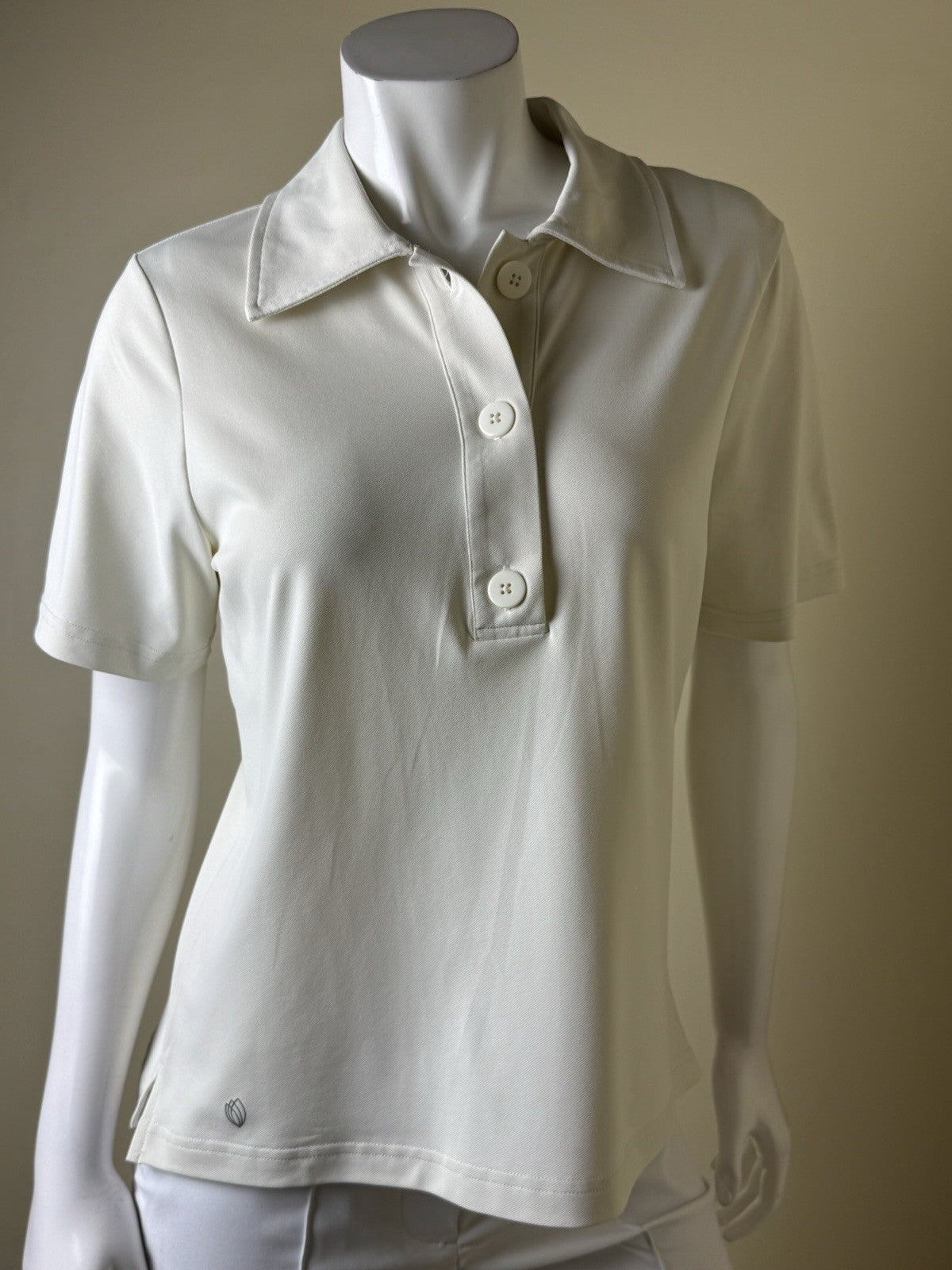GG Blue Women's Golf Polo Shirt Sz M.     (B.162)