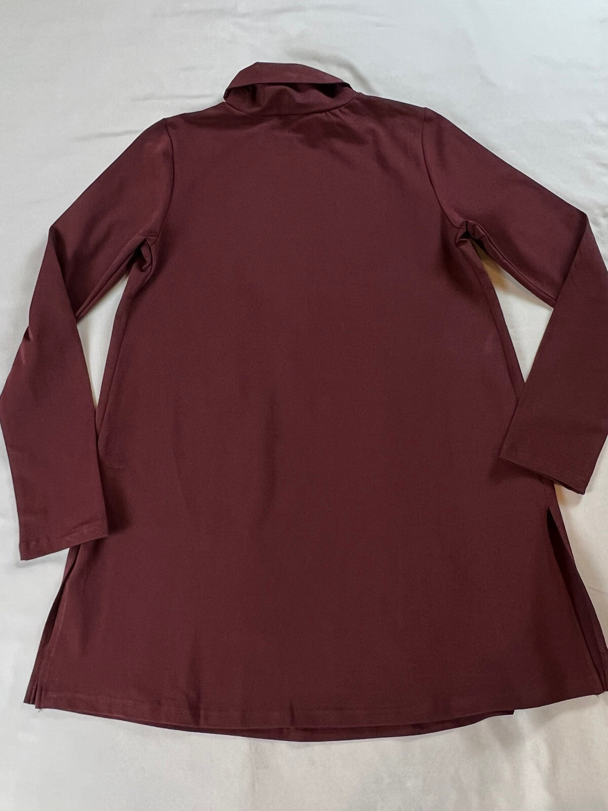 By Design Women’s Long Sleeve Stretch Sweatshirt Size S Marron