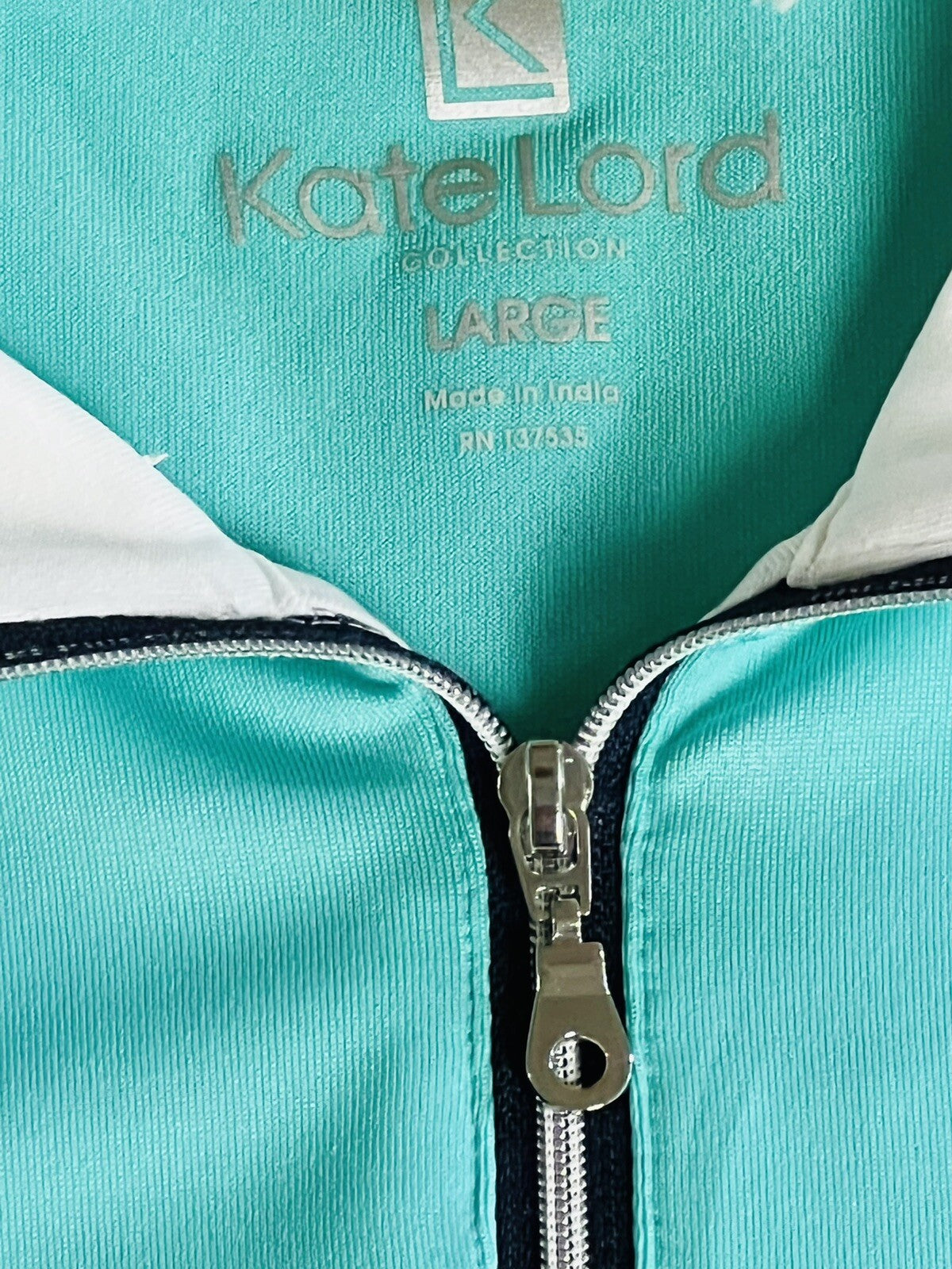 Kate Lord Women’s Golf Polo Shirt White Sz L (B.13)