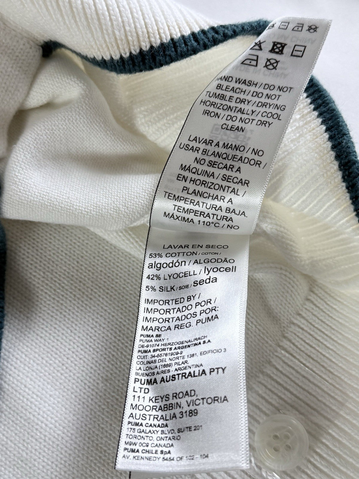 Puma Women's Golf Cardigan Size M.   (B.097)