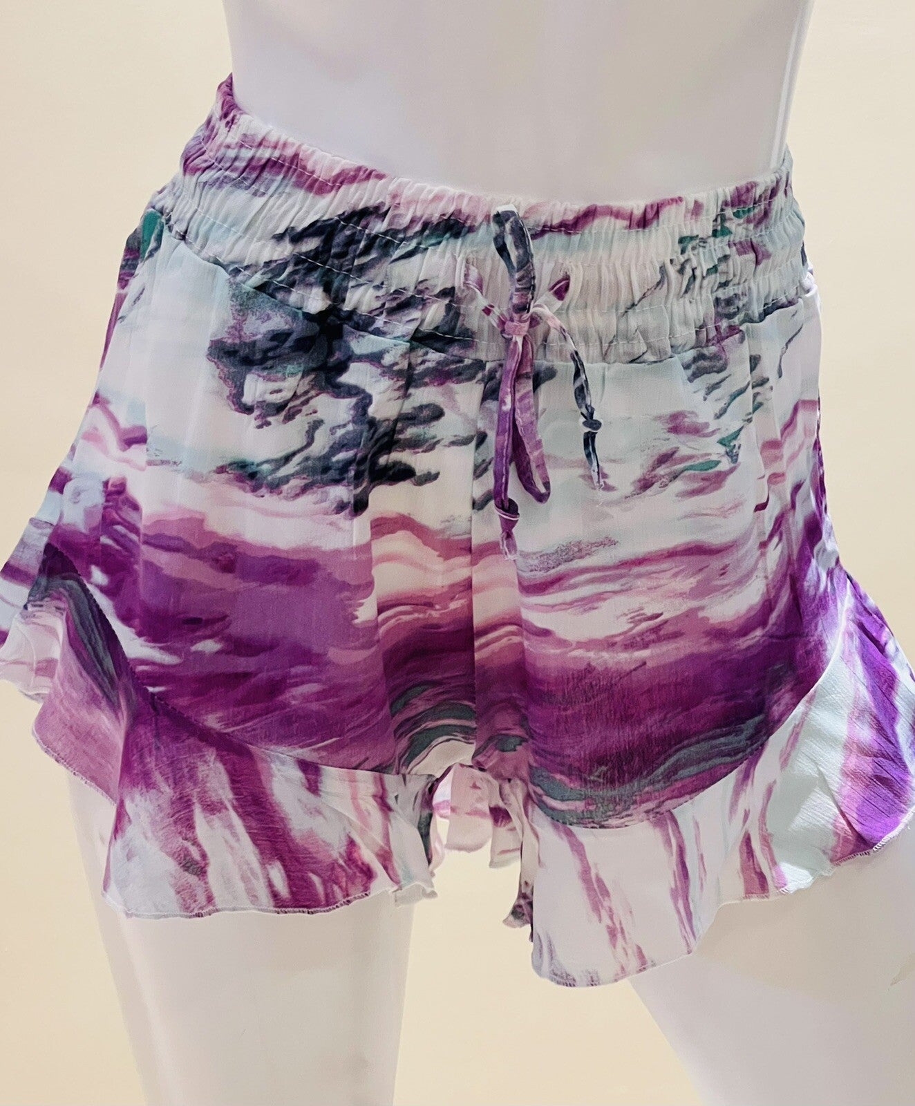 TINIBIKINI Women's Swimsuit Cover-Up Board Swim Shorts Sz M