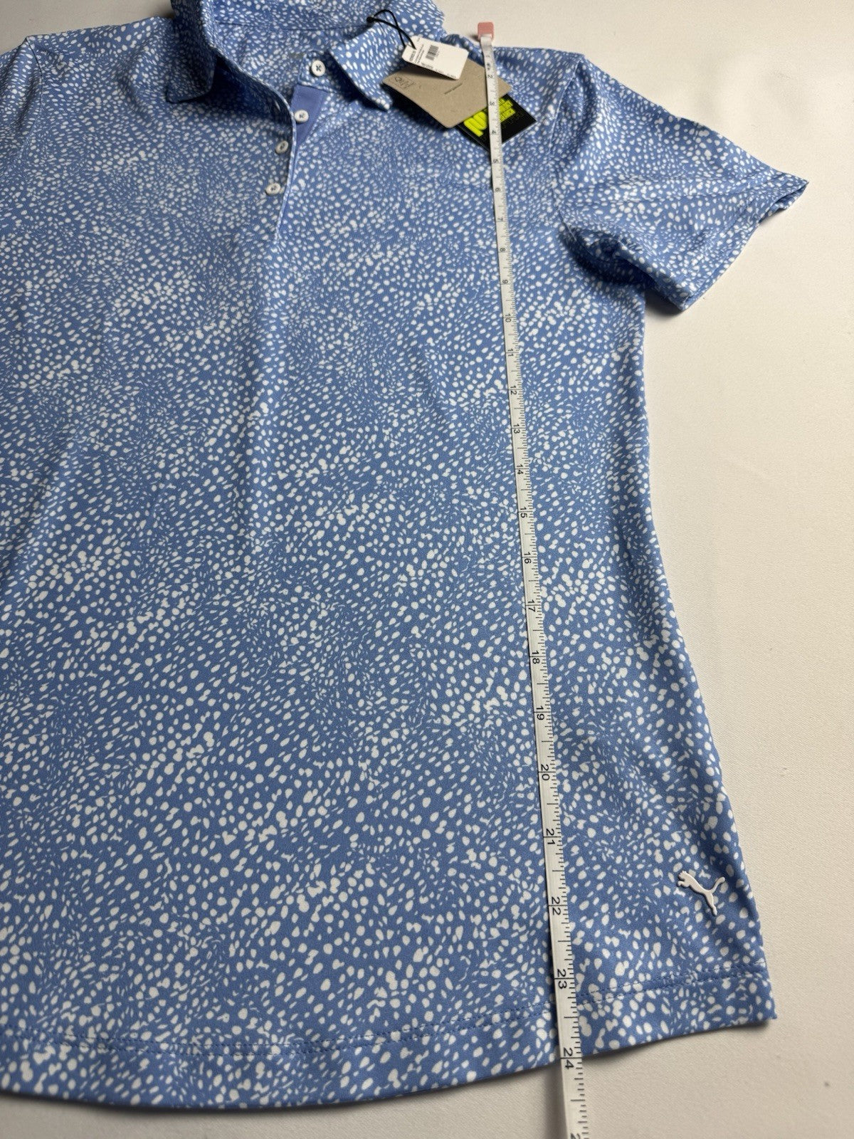 GG Blue Women's Golf Polo Shirt Sz S.     (B.162)