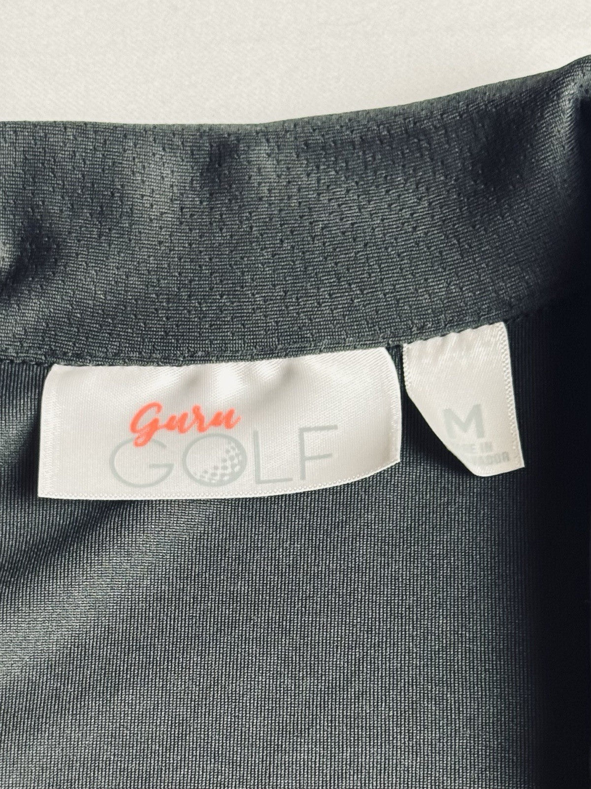 Guru Golf Women's Golf Polo Shirt Sz M. (B172)