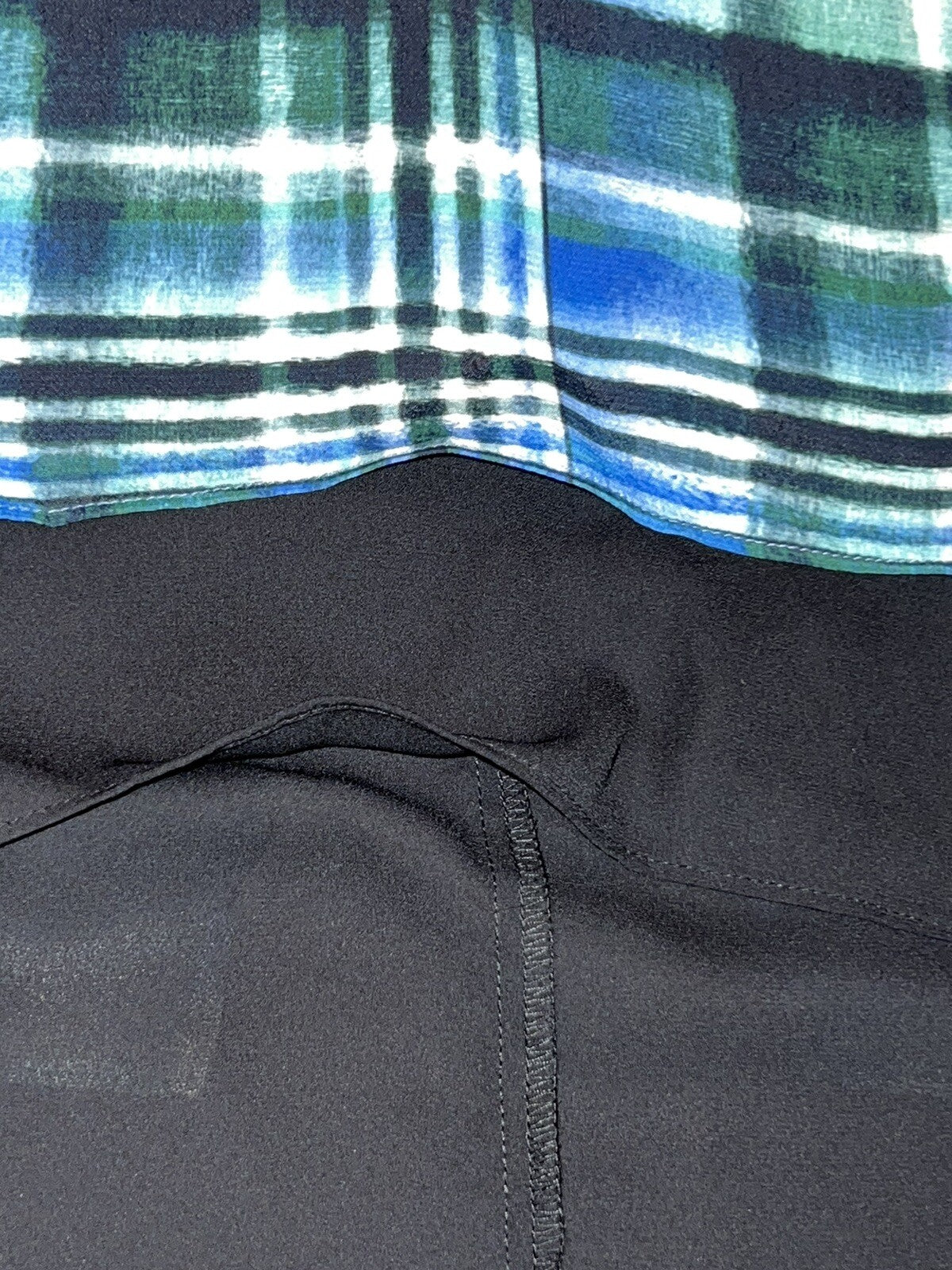 Karen Kane Women’s Blue Plaid Tank Top Sz XS $118 MSRP (16)