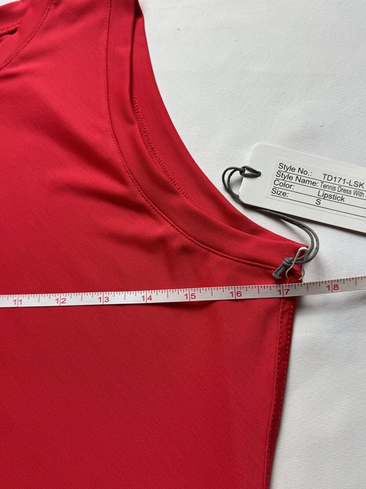 Jofit Women's Golf Tennis Dress Red Sz S Sleeveless (78)