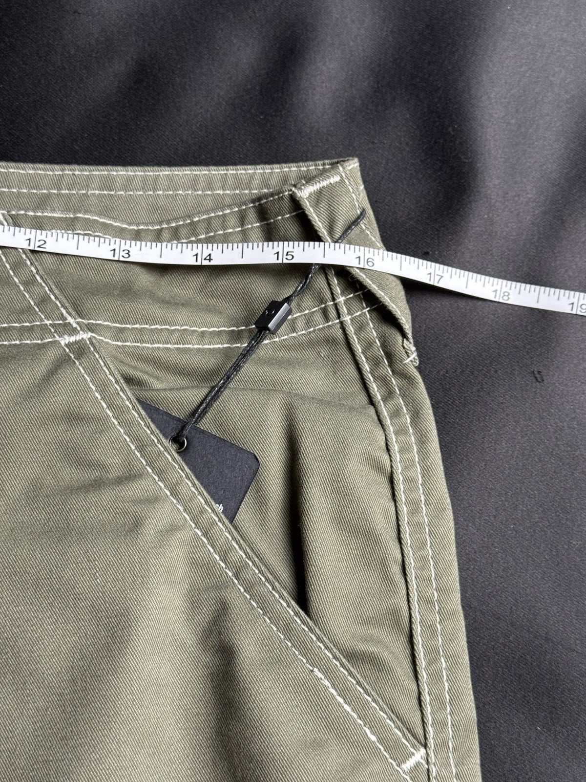 $199 True Religion Women’s Bobbi Baggy Cargo Jeans Jogger Sz 28       (B.154/1)