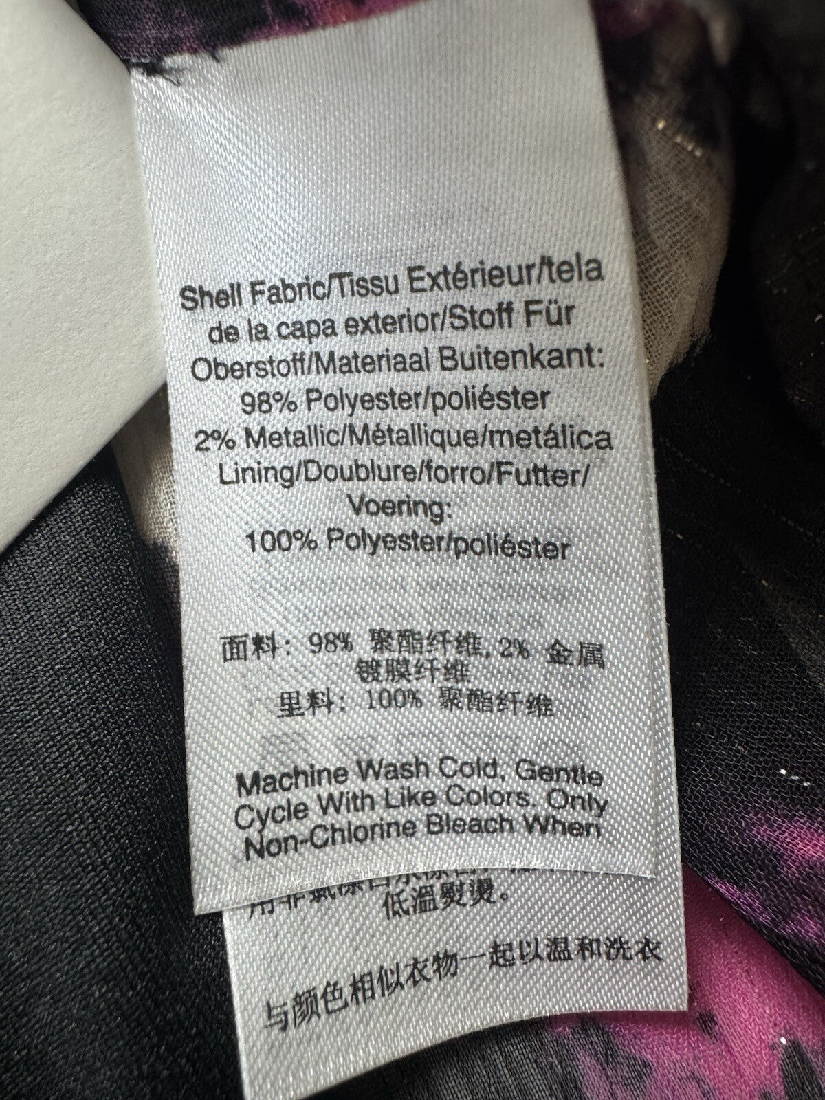 $89 DKNY Women’s Long Sleeves Top Sz L .  (B.141)