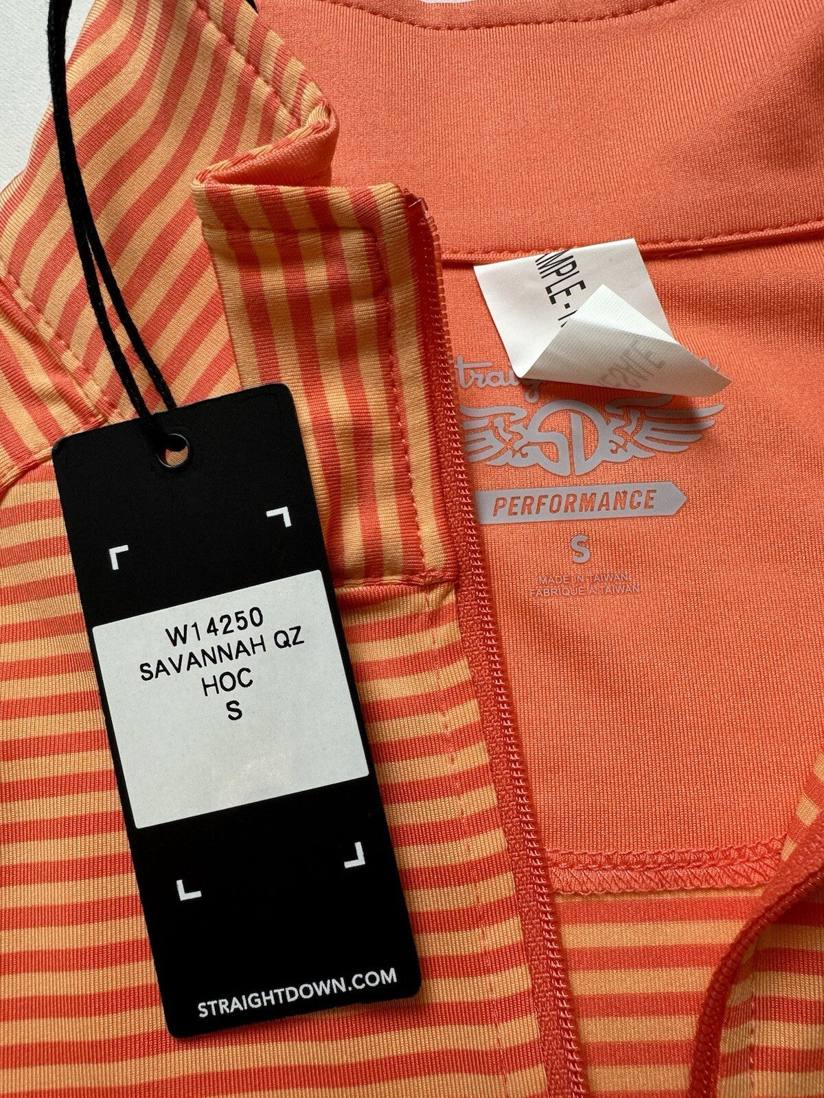 Straight Down Women's Golf Sweatshirt Sz S.  (B.106)