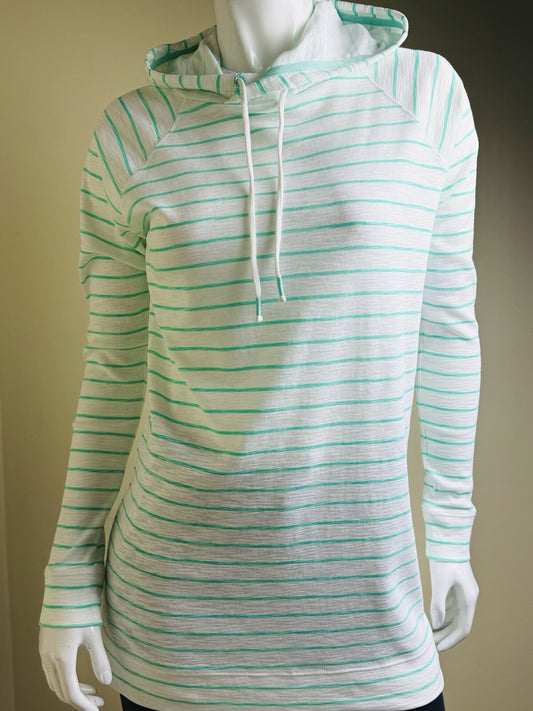 Southern Tide Womens Striped Hoodie Sweatshirt Sz XS.      (B.111)