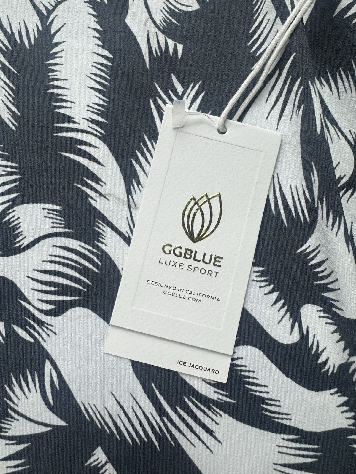 GG Blue Women's Golf Polo Shirt Sz XS. (B.159)