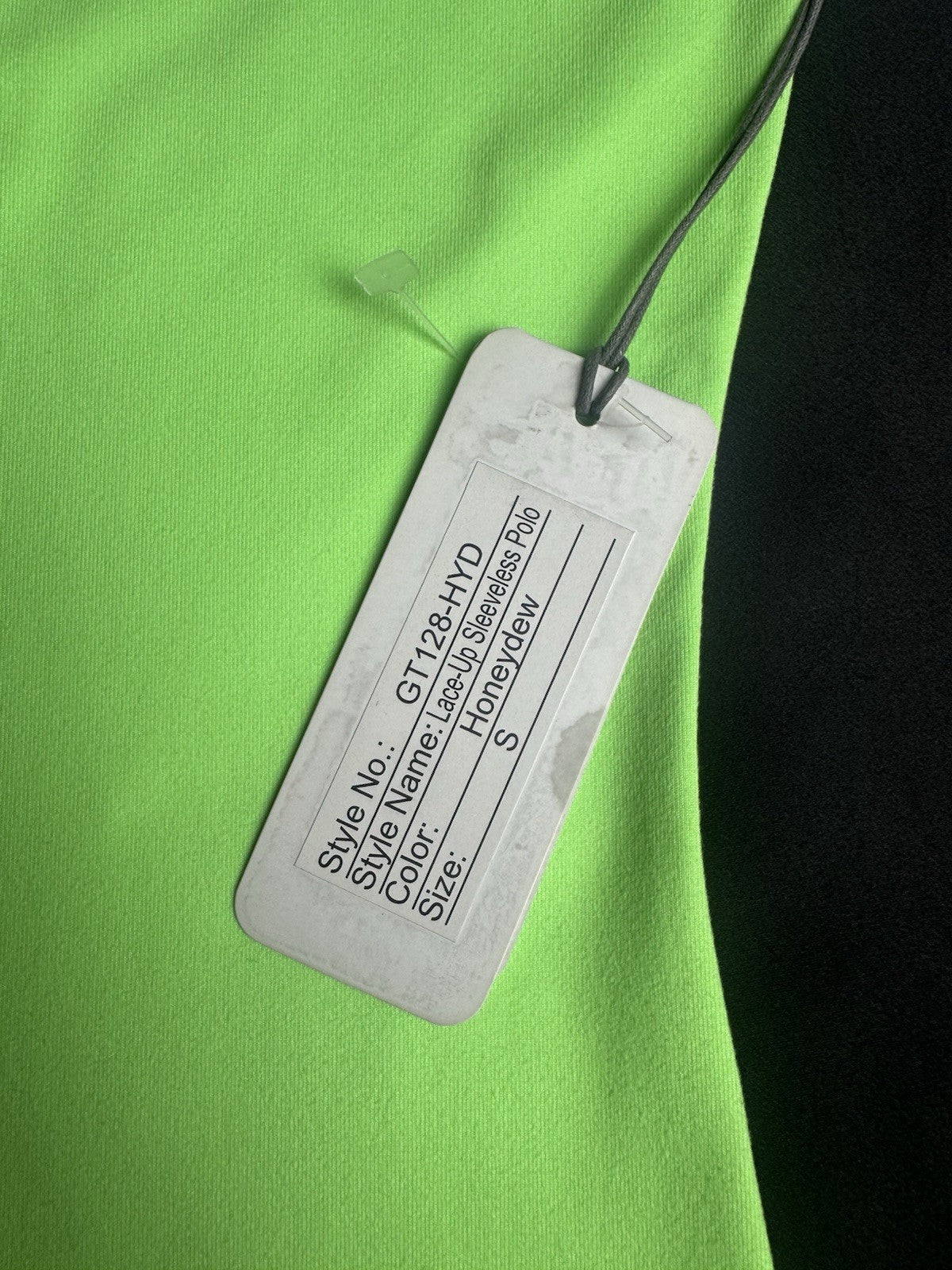 JOFIT WOMEN'S GOLF Lace Up SHIRT Sz S.       (B.172)