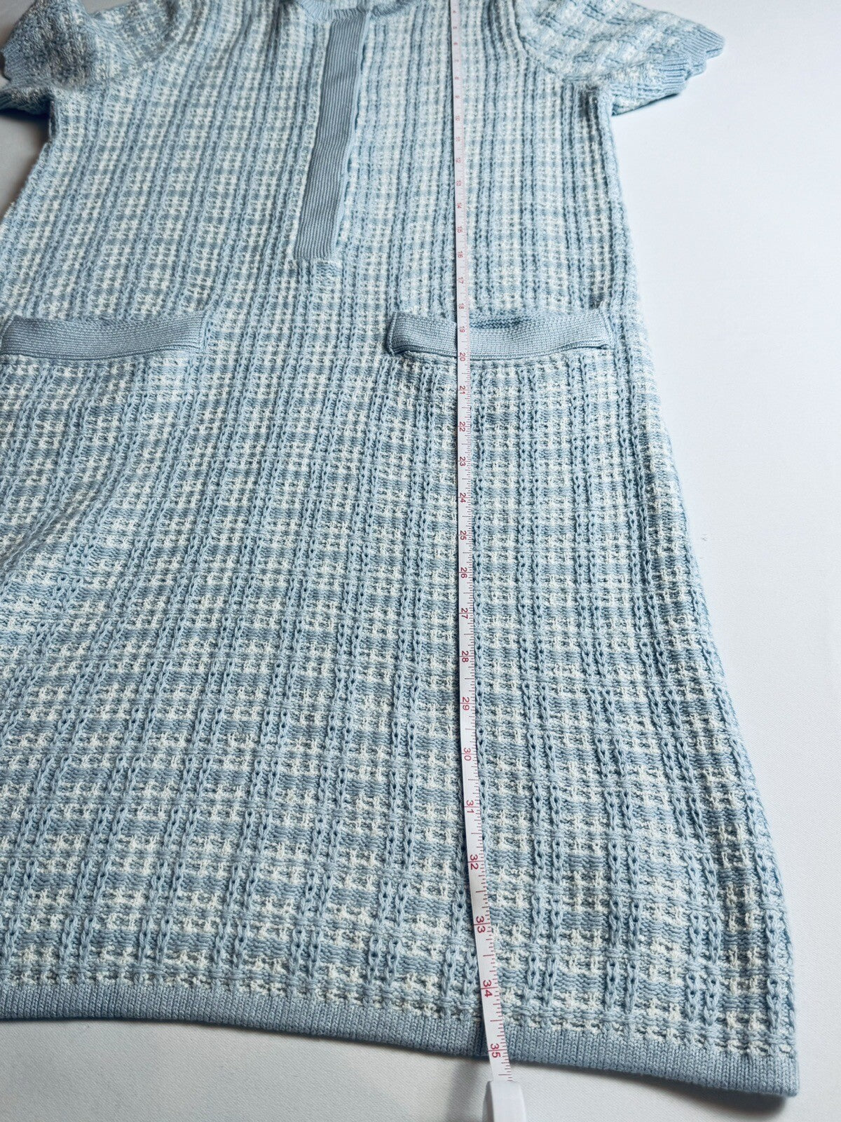 Free Assembly Women’s Knit Blue Dress Sz XS (65)