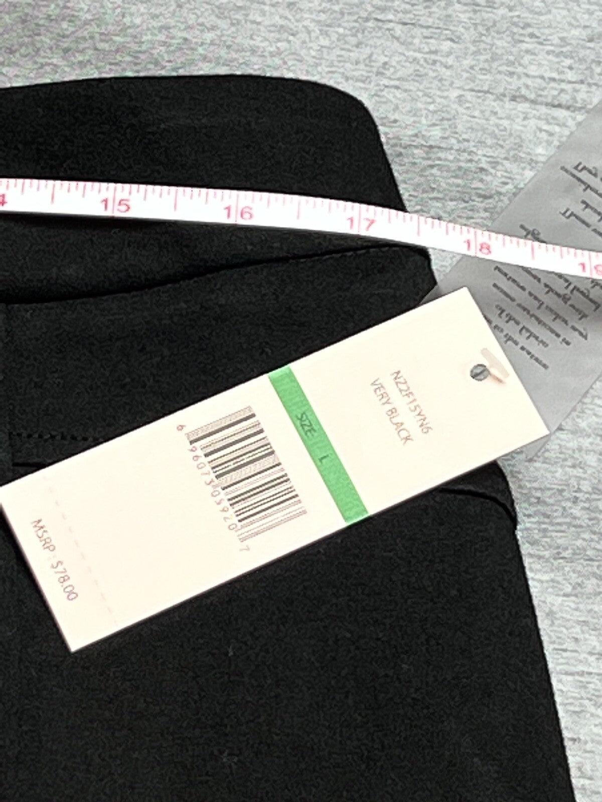 Nanette Lepore Women’s Straight Pencil Skirt Black Size L