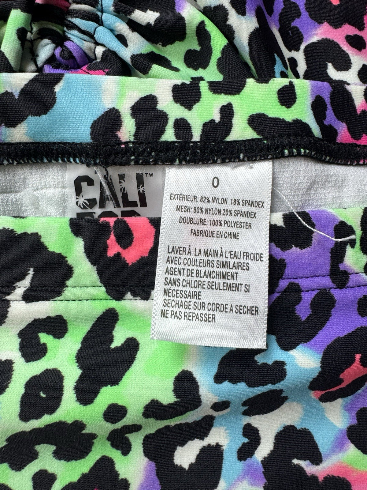 California Sunshine Bralette Bikini Top Sz S Hipster Bottom Size 14   (B.152)