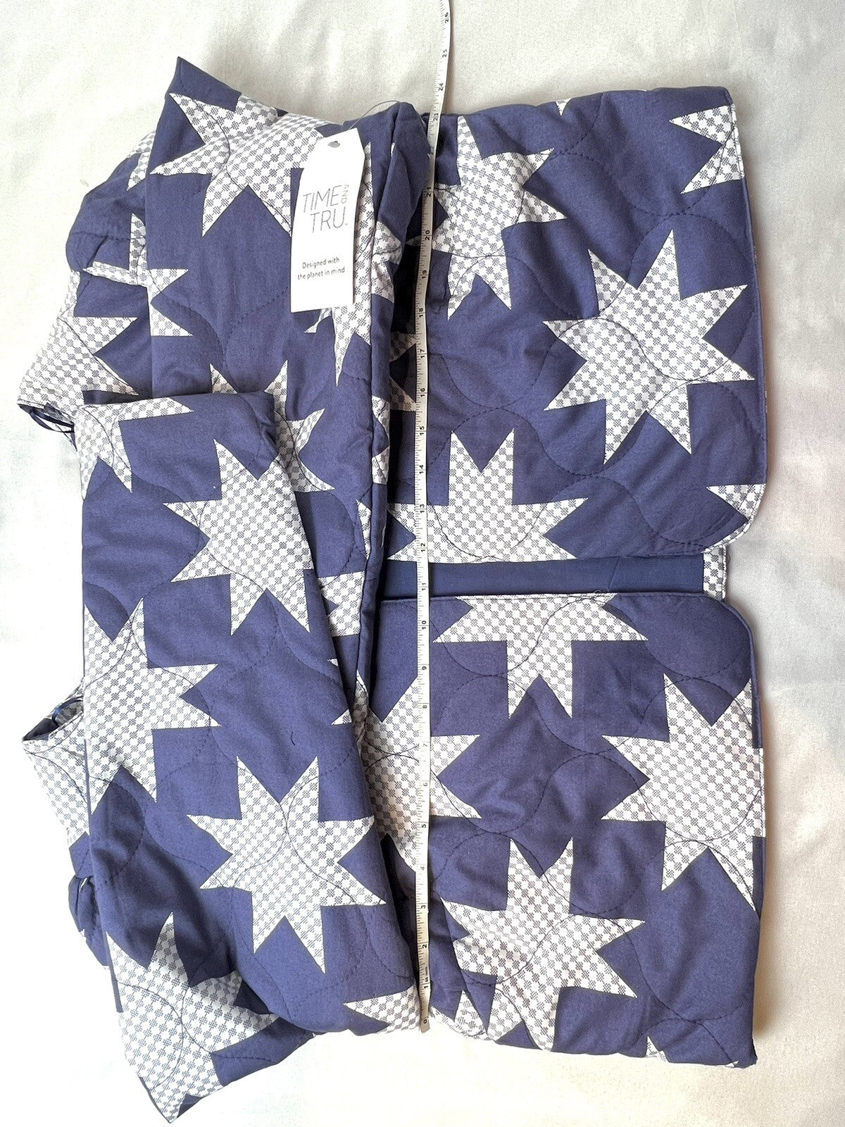 Time And True Women's Blue Cardigan Sweater Sz XXL