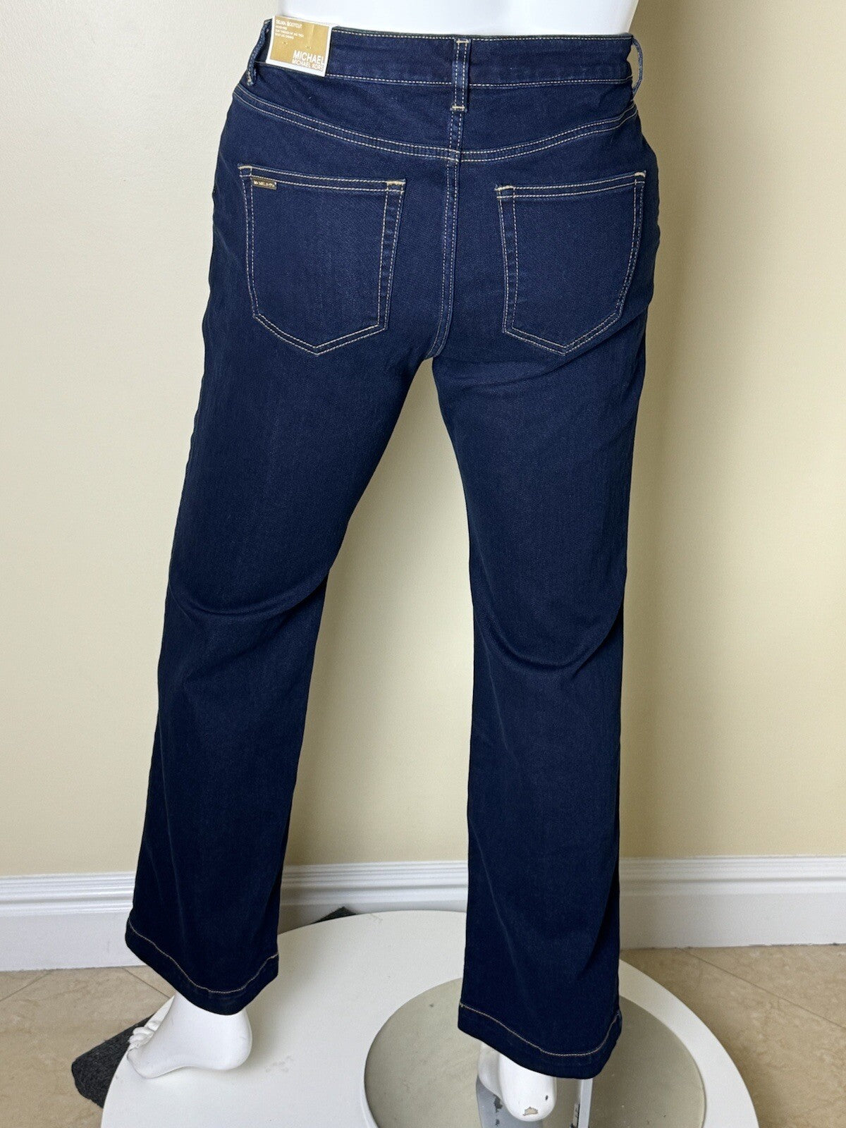 $125 Michael Kors Women's Bottom Blue Denim Jeans Size 14    (66)