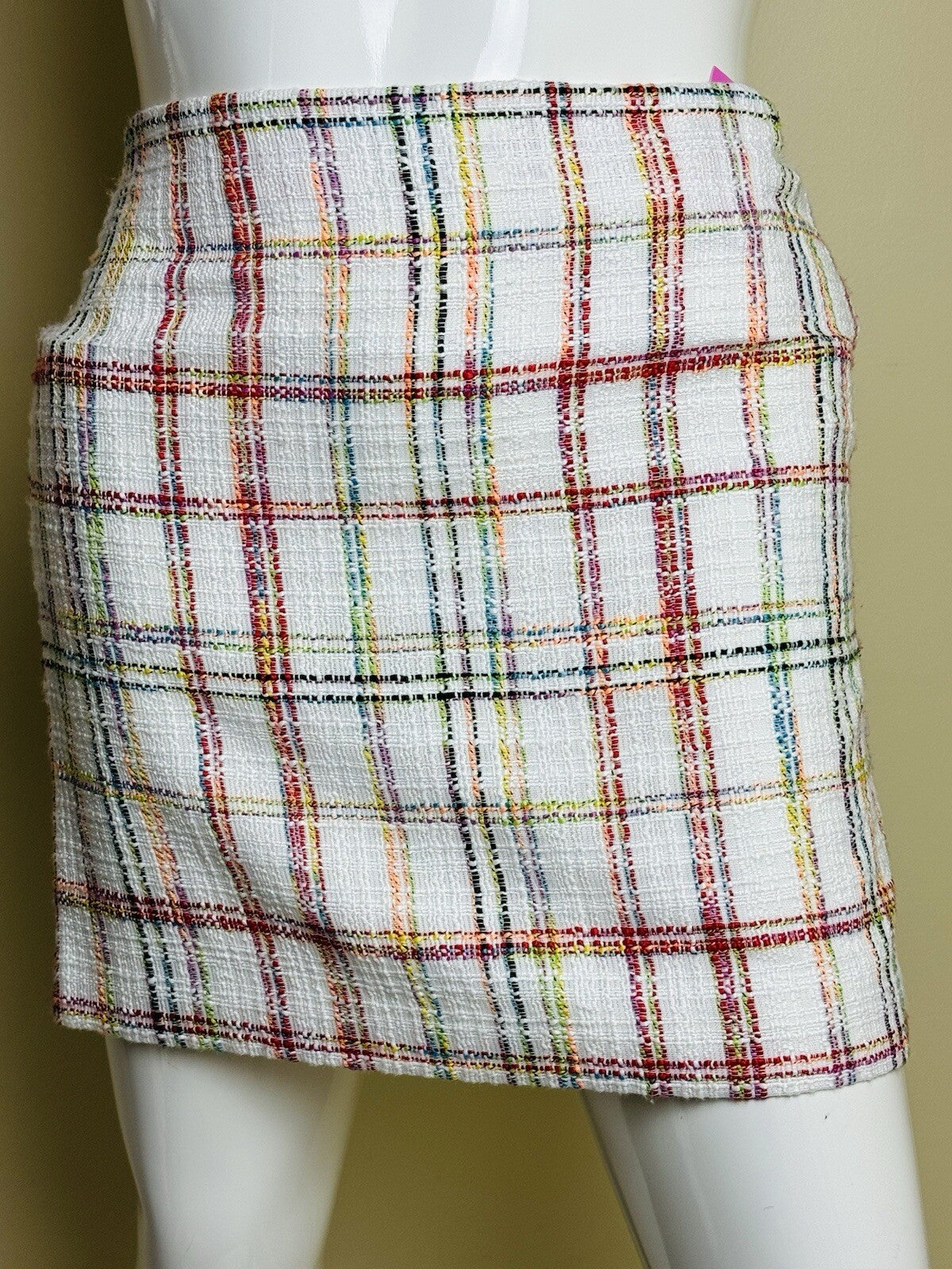 Riley & Rae Women's Tweed Mini Skirt Size 12. (B.91)