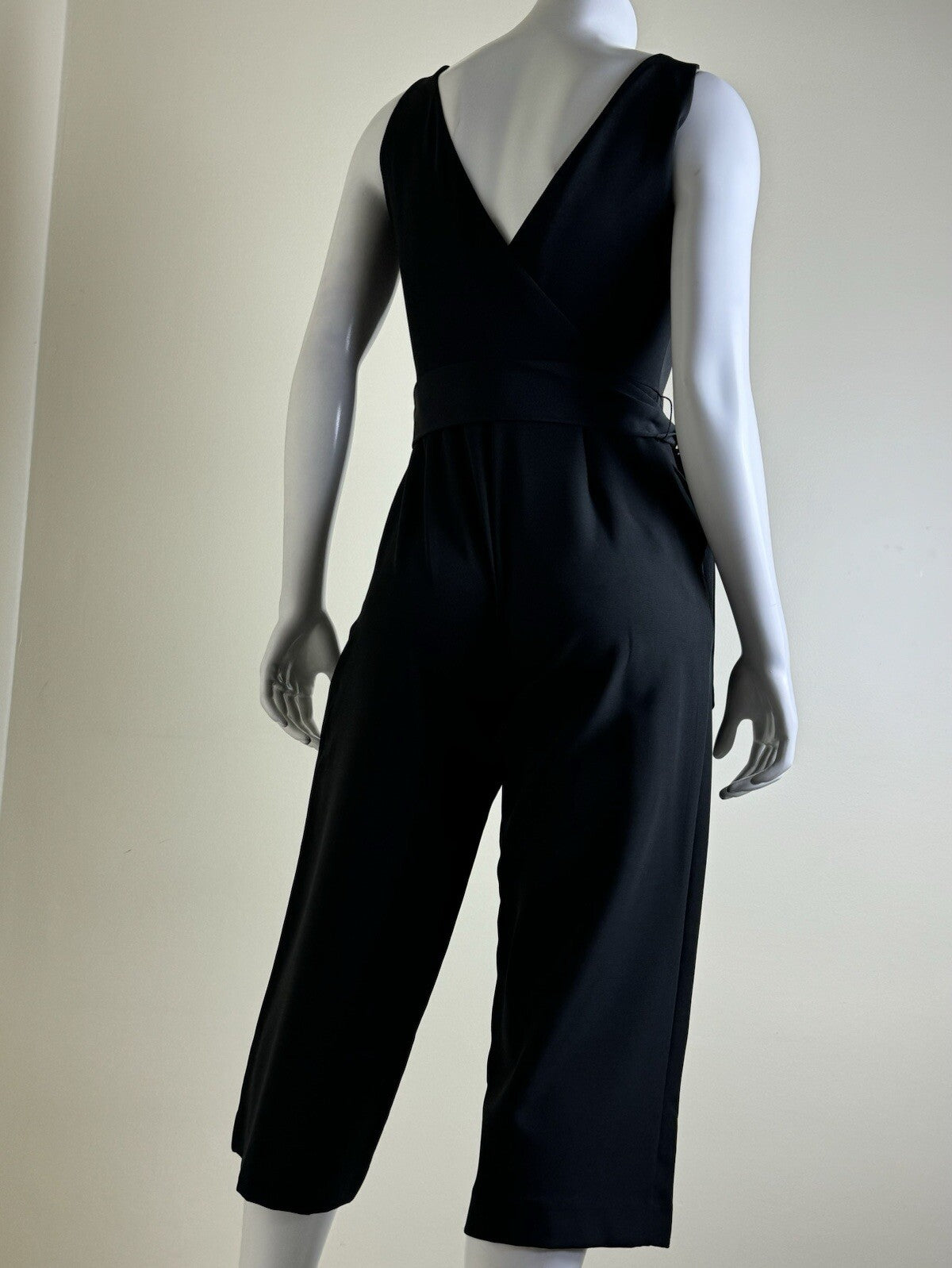 $128 Sam Edelman Jumpsuit Women’s Sz 0 Belt Pockets (B.86)