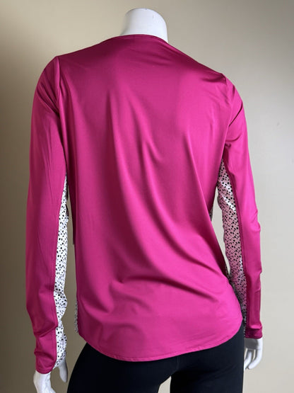 BELYN KEY Women’s Golf Sweatshirt Sz M.  (B.121)