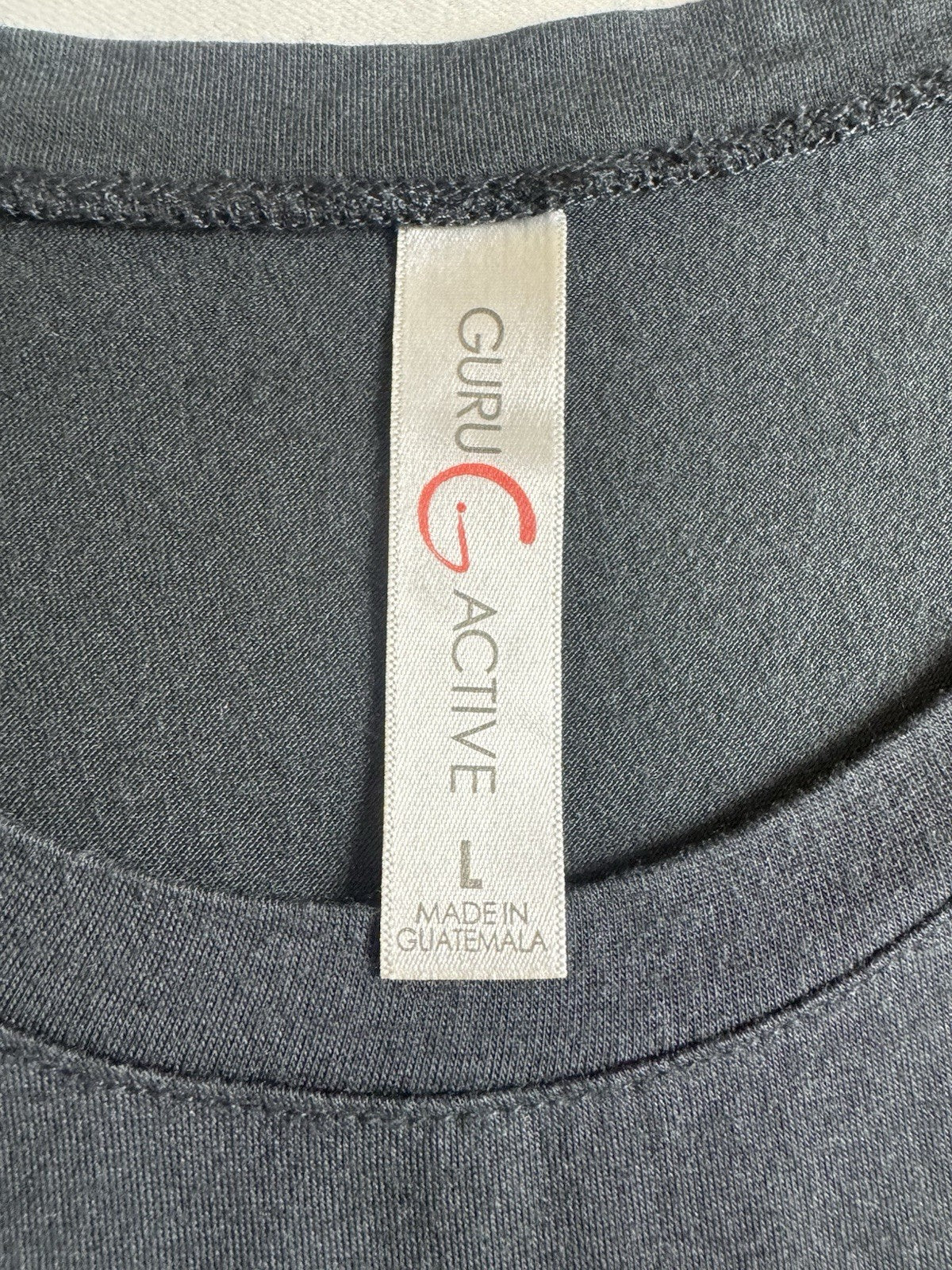 Guru Active Women’s Athletic I Can I Will Logo Tank Top Sz L   (B.187)