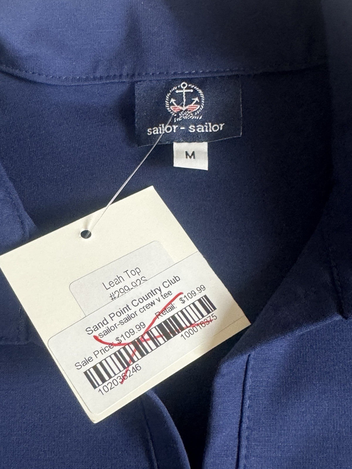 $109 Sailor-Sailor Women’s Golf Tennis Shirt Size M   (B.188)