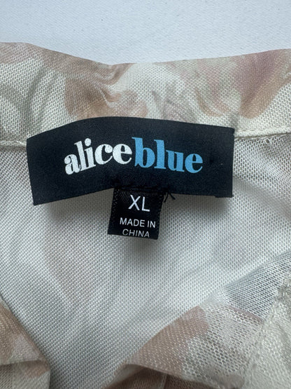 Alice Blue Women’s Long Sleeves Shirt Sz XL.     (B.151)