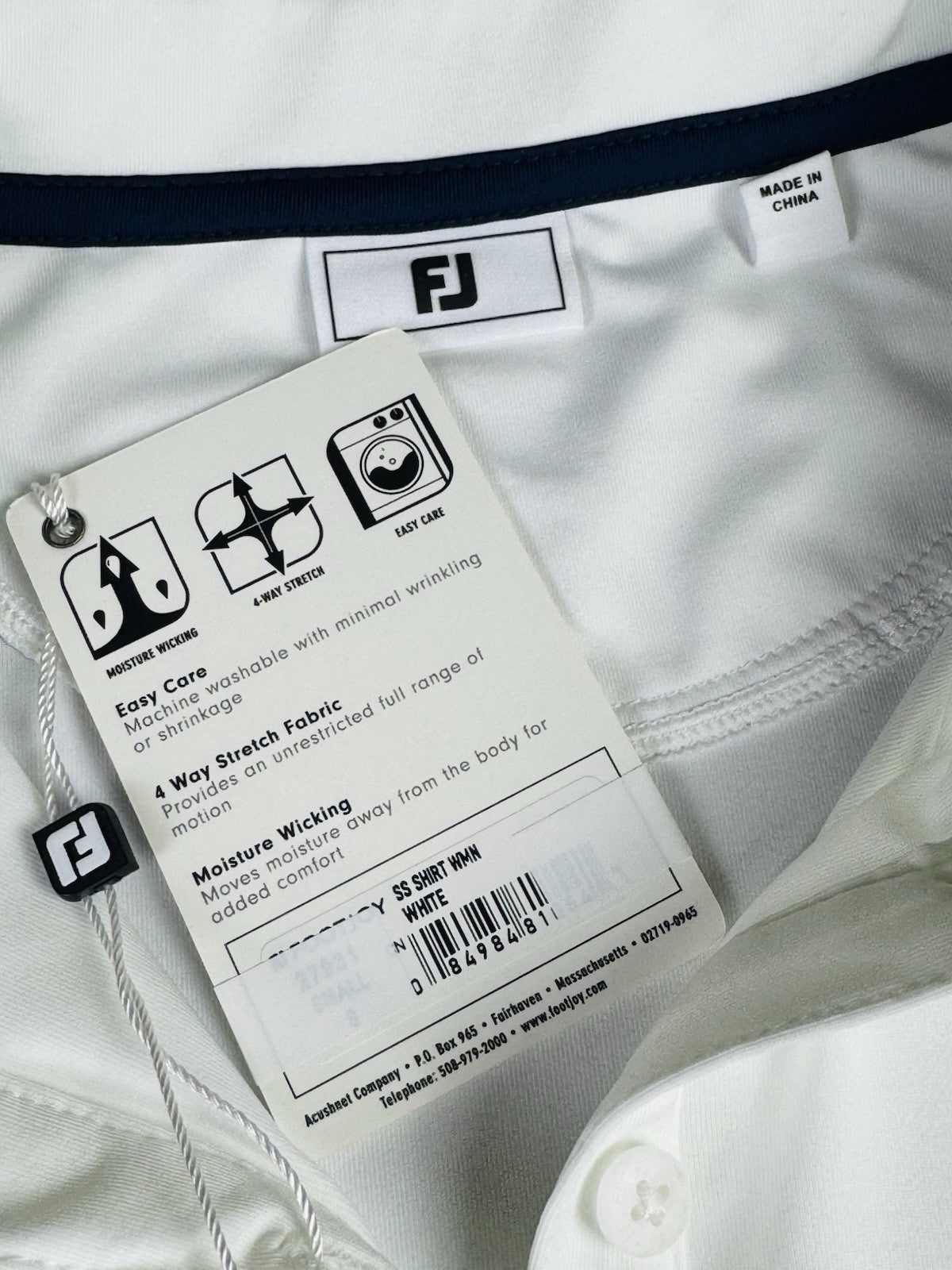 FJ FootJoy Women's Golf Polo Shirt  Sz S    (B.183)