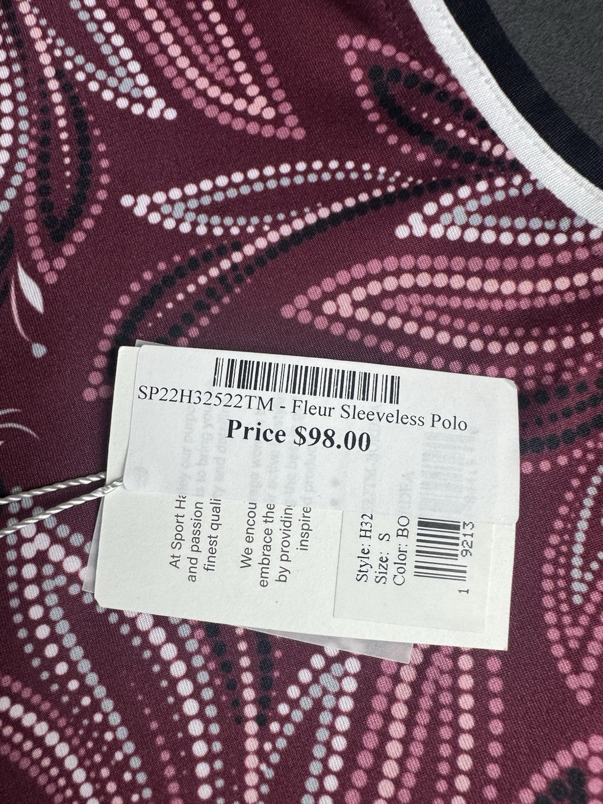 Sport Haley Women's Golf Shirt Sz S     (B.174)