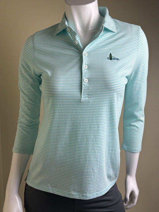 Renwick Women’s Golf Polo Sweatshirt Blue Sz XS. (B.112)