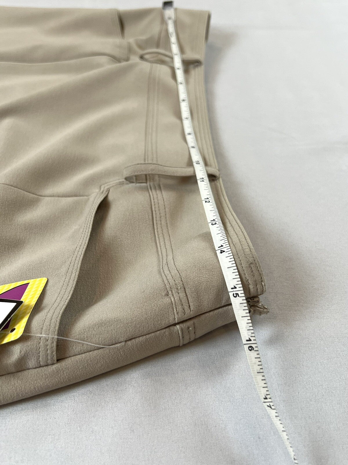 Element G” Women’s Straight Pencil Skirt Beige Sz 10