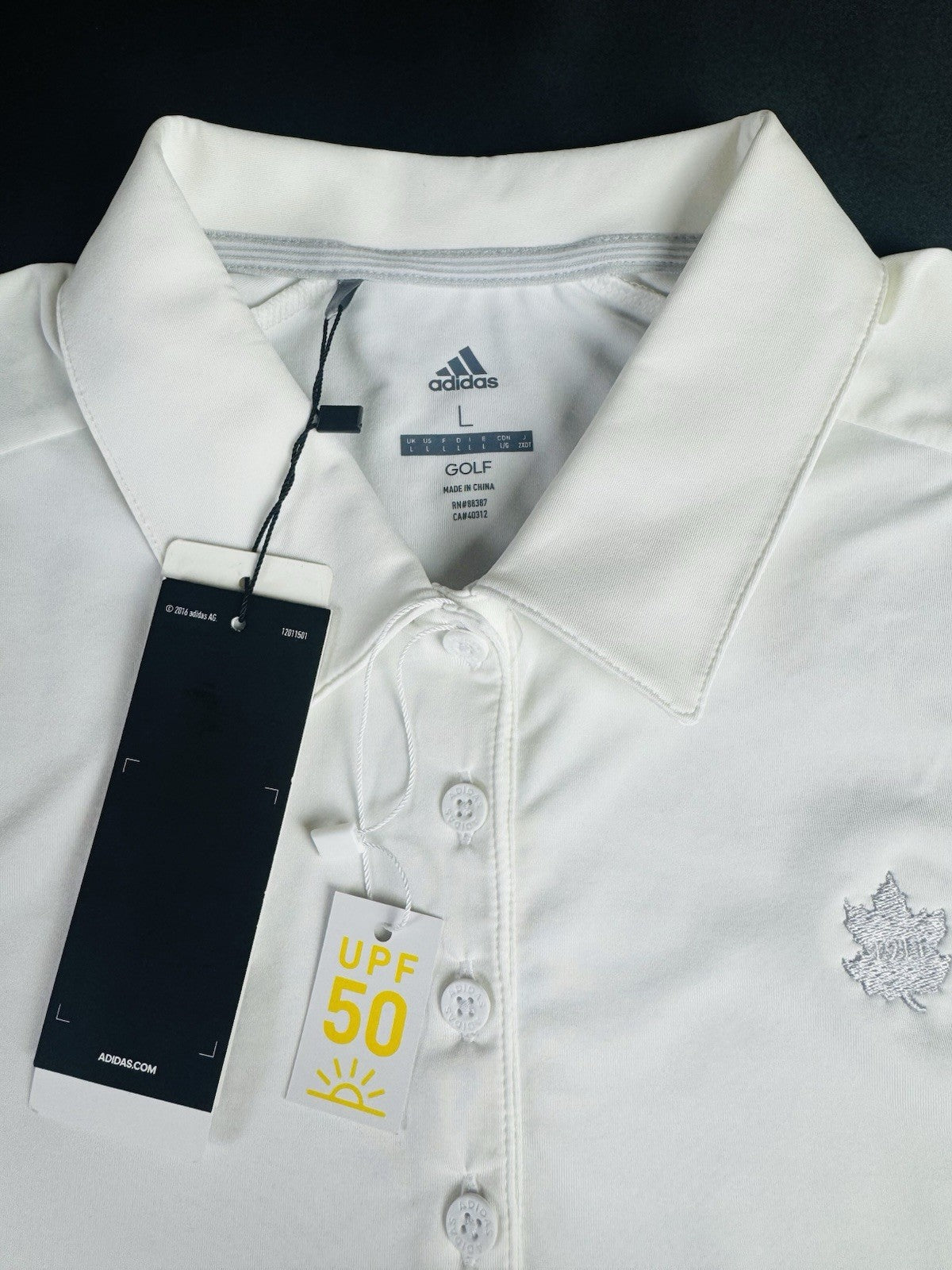 Adidas Women’s Golf Shirt Sz L    (B.174)