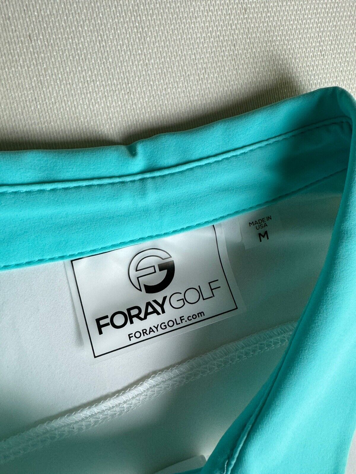 Foray Golf Womens Size M Sleeveless Golf Polo Shirt. (02)