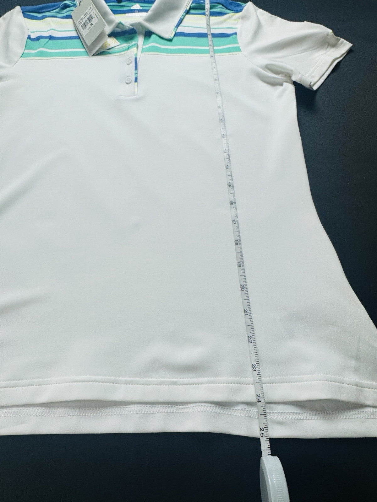 $65 Adidas Women’s Golf Shirt Sz S Climacool  (B.157)