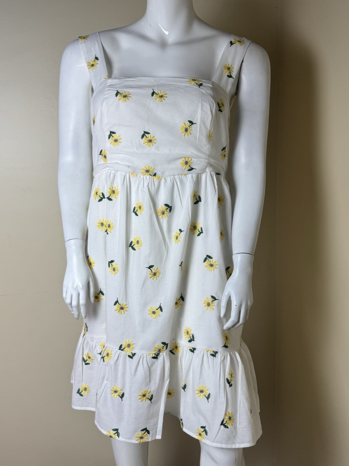 Forever 21 Women’s Floral Sun Dress Sz 3XL  (B.134)
