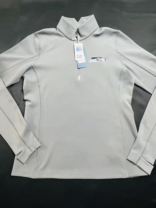 Cutter & Buck Women’s Golf Gray Top Long Sleeve Sweatshirt Sz XL