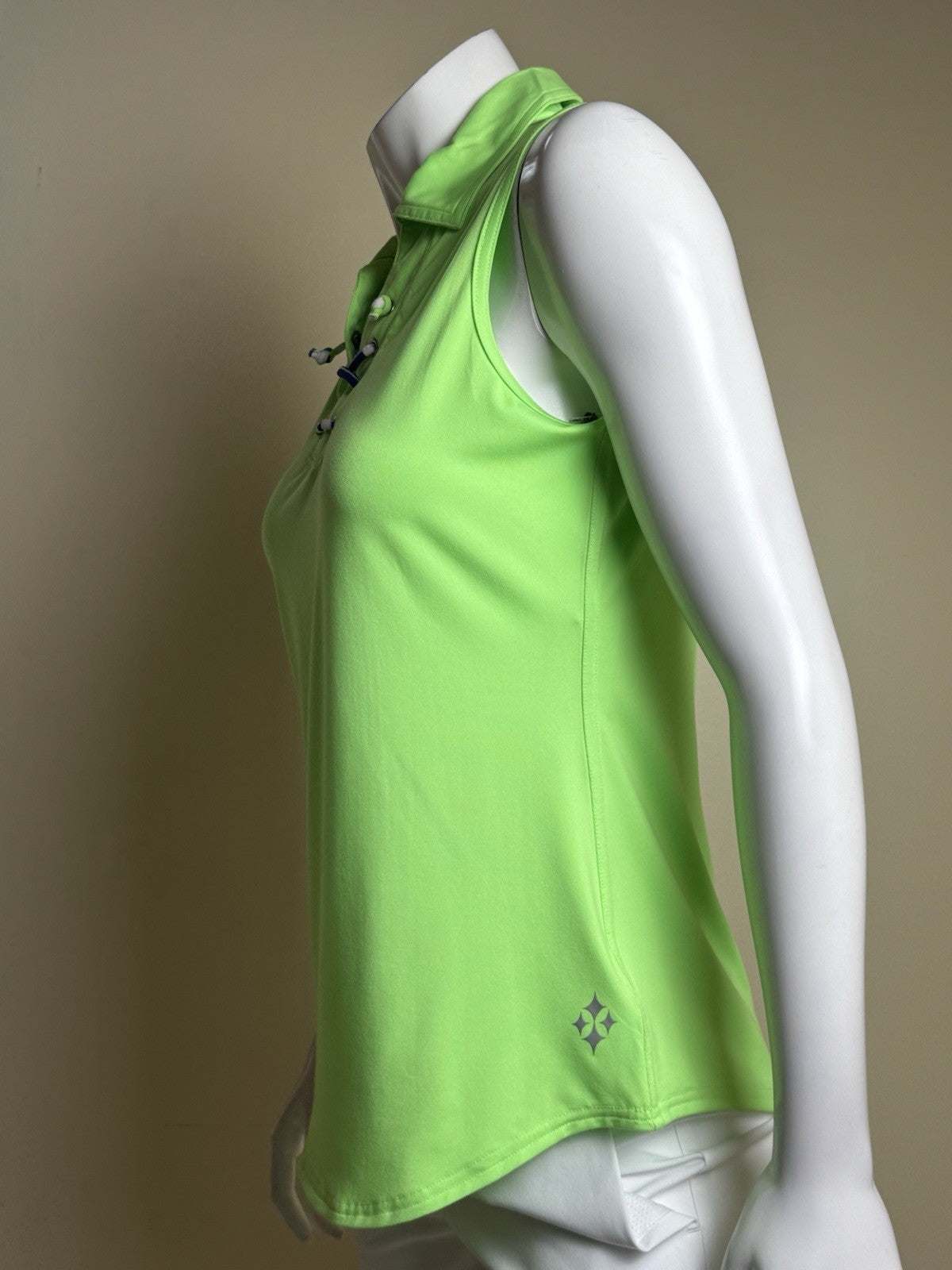 JOFIT WOMEN'S GOLF Lace Up SHIRT Sz S.       (B.172)