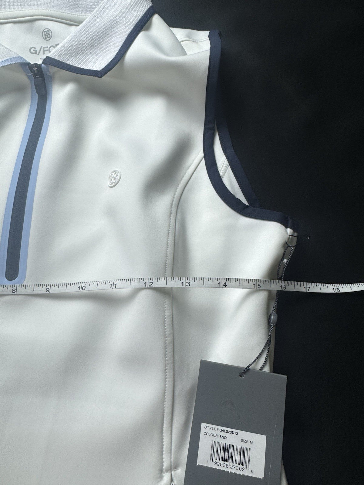 G /Fore Women’s White Sleeveless Dress Sz M.  (B.158)