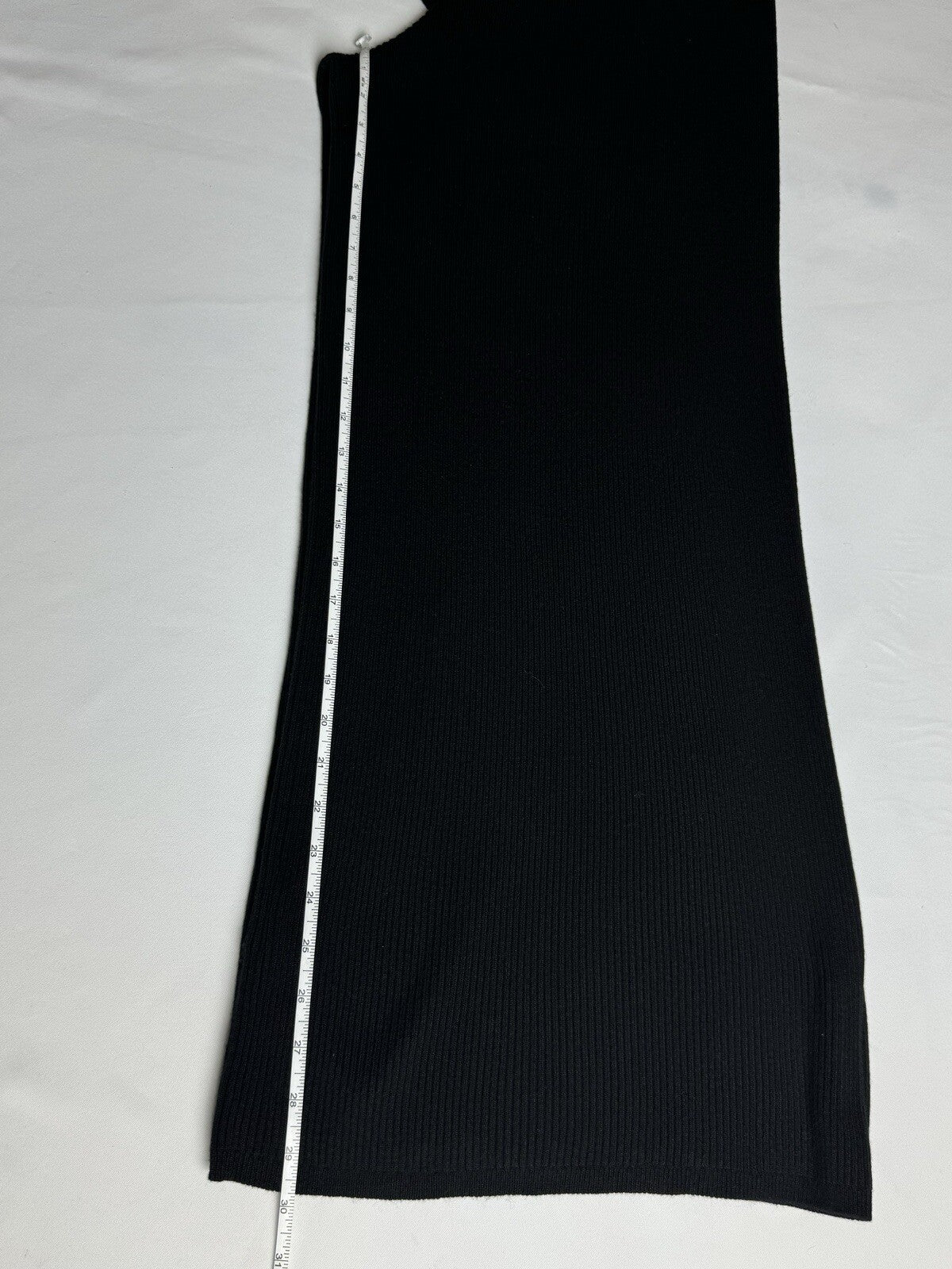 $175 Ralph Lauren Women’s Black Knit Stretch Pants Sz XL  (B.96)